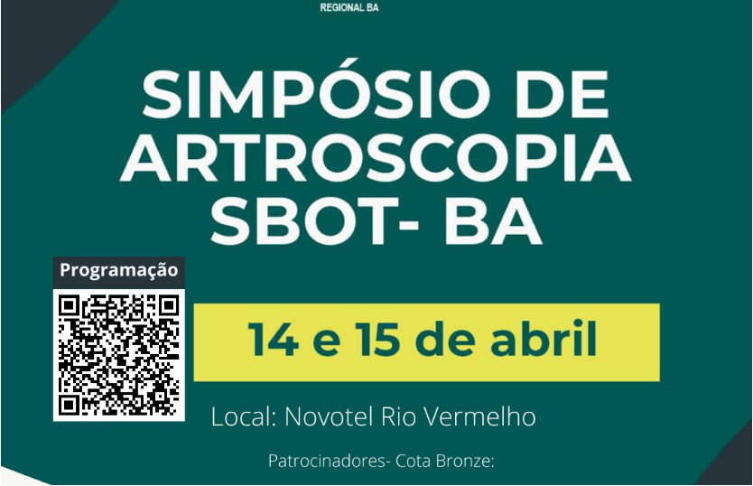 SBOT-BA realiza Simpósio de Artroscopia